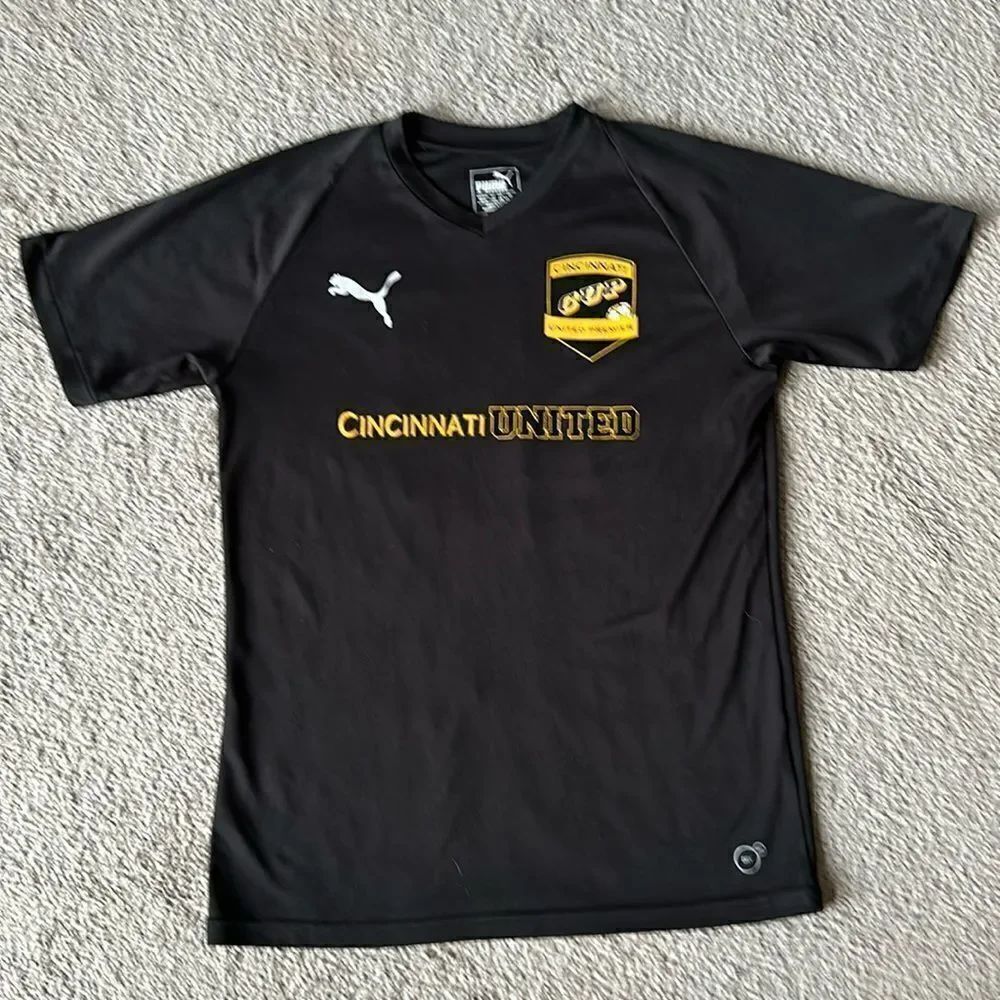 Rare!Puma Youth “Cup” Cincinnati United Premier Soccer Shirt!